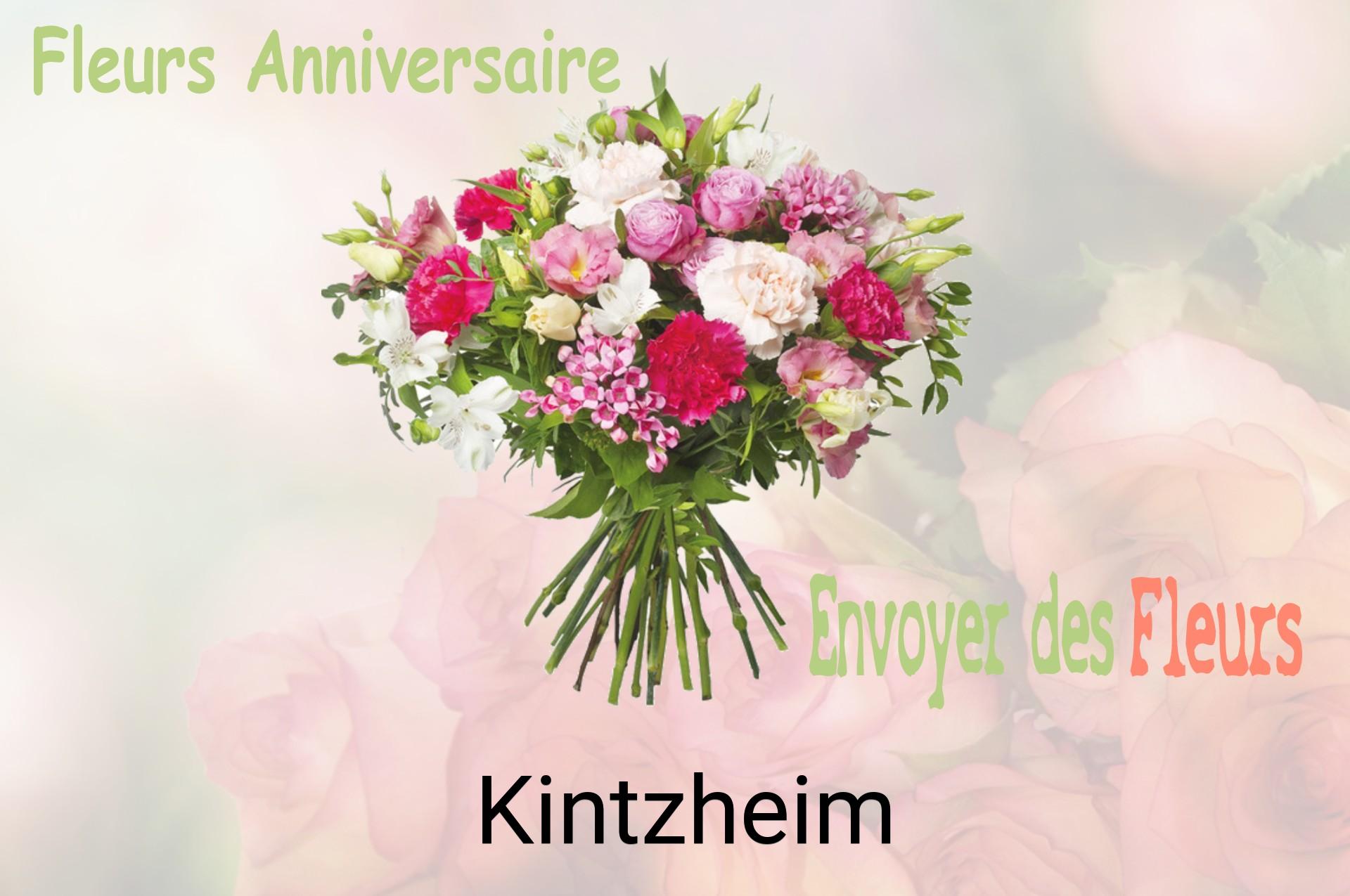 Bouquet de fleurs d’anniversaire livré à Kintzheim